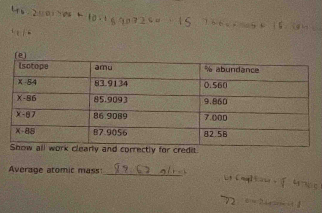 Average atomic mass:_