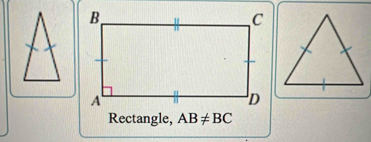 Rectangle, AB!= BC