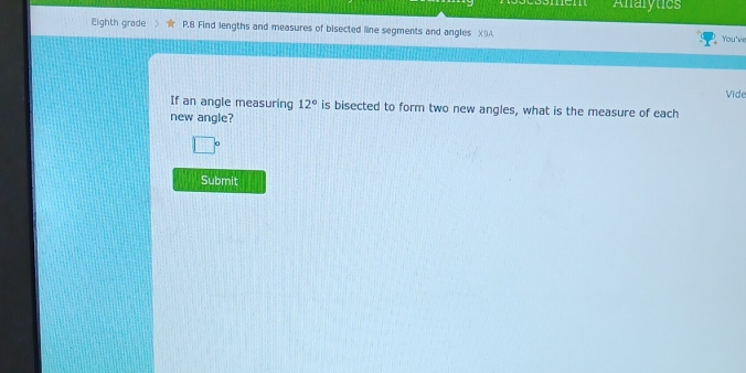 Solved: Anarytics Eighth grade P.8 Find lengths and measures of ...