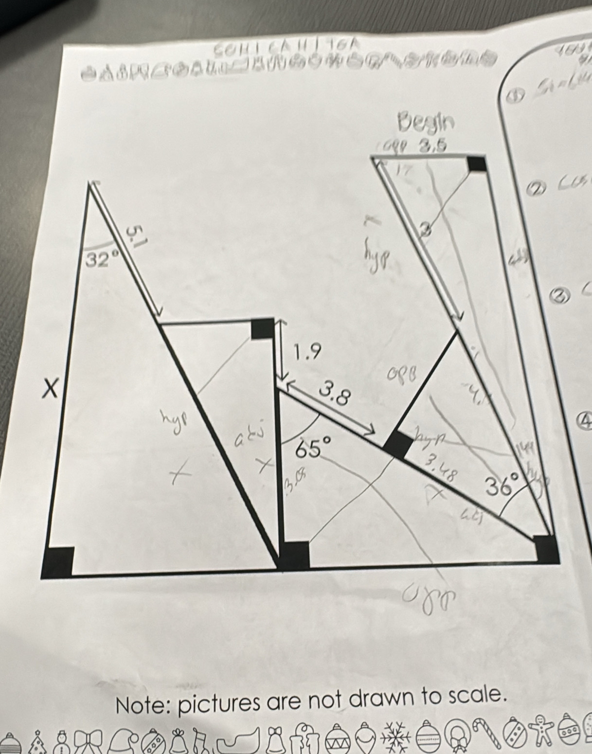 Note: pictures are not drawn to scale.