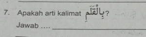 Apakah arti kalimat pajy ? 
Jawab ...._ 
_