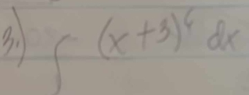 (x+3)^6dx