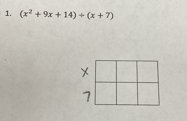 (x^2+9x+14)/ (x+7)