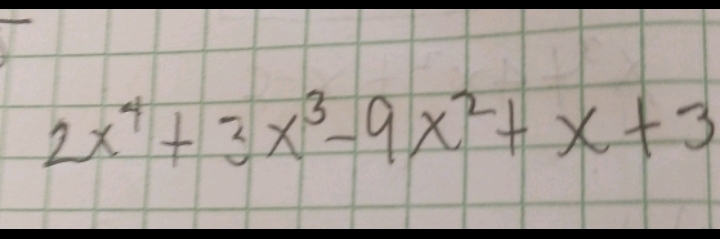 2x^4+3x^3-9x^2+x+3