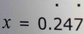 x=0.247