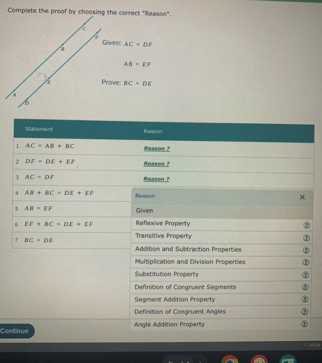 AC=DF
AB=EF
BC=DE
Con
2024