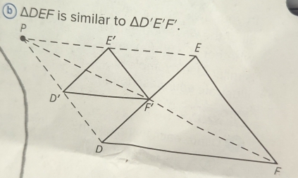 △ DEF is similar to