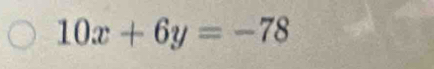 10x+6y=-78