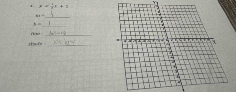 Y
4. y
m=
_
b= _ 
line -_ 
shade -