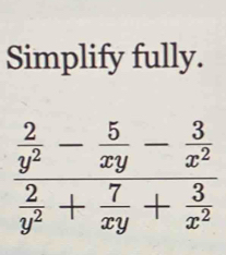 Simplify fully.