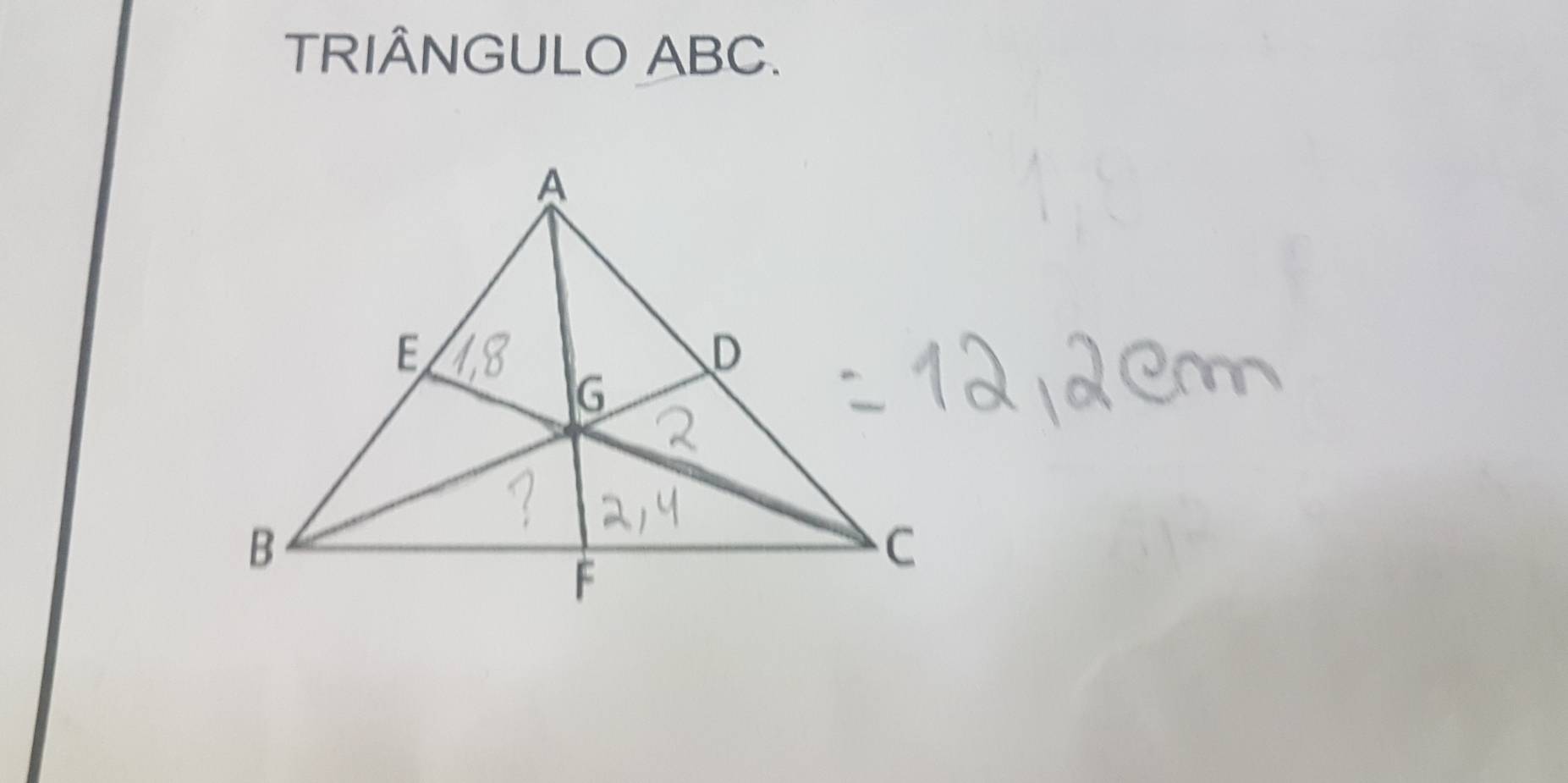 TRIÂNGULO ABC.