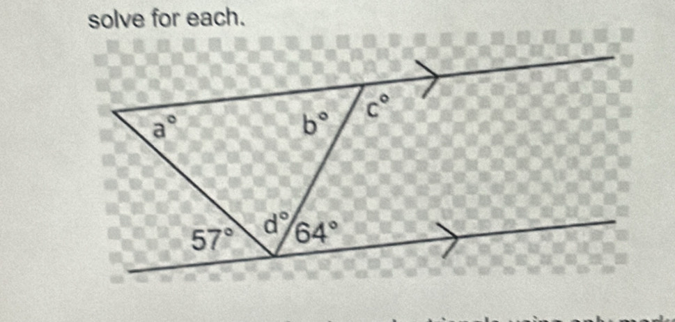 solve for each.