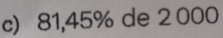 81,45% de 2 000