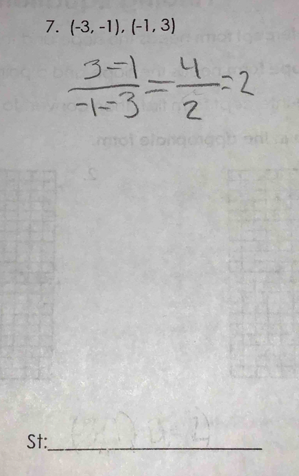 (-3,-1), (-1,3)
St:_