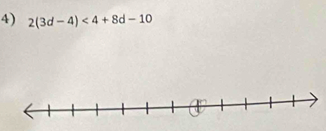 2(3d-4)<4+8d-10