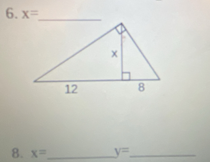 x= _ y= _