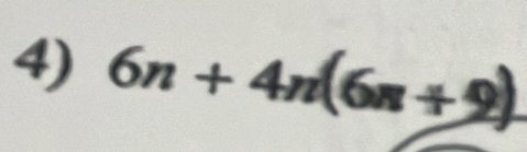 6n+4n(6n+9)