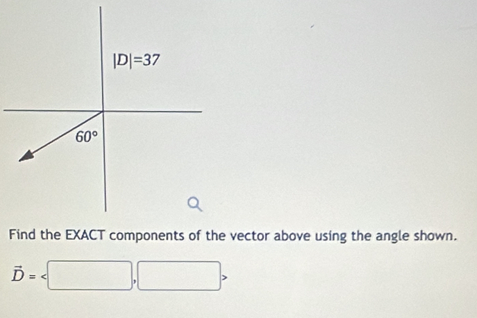 vector D=