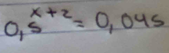 0,5^(x+2)=0,045