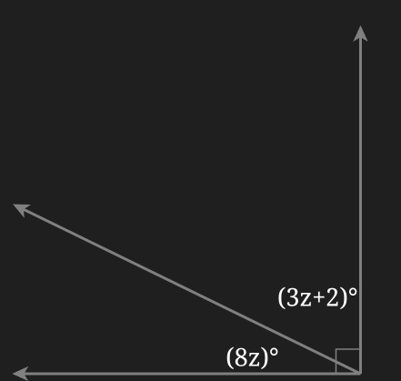 (3z+2)^circ 
(8z)^circ 