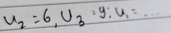 u_2=6, U_3:y:u_1=...