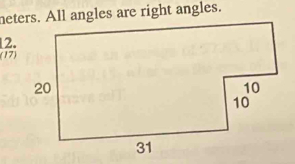 neters. All angles are right angles. 
2. 
(17)