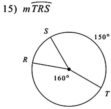 mwidehat TRS
150°
T