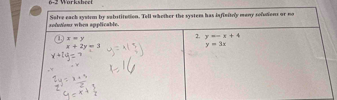 6-2 Worksheet