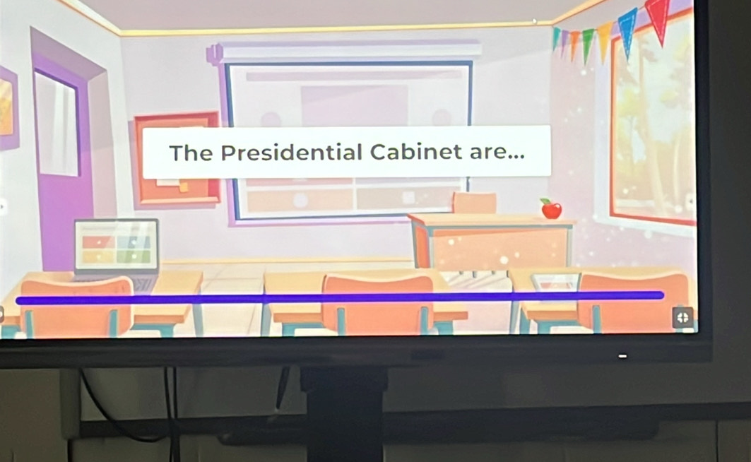 The Presidential Cabinet are...