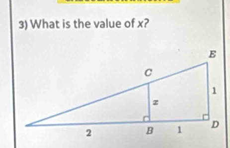 What is the value of x?