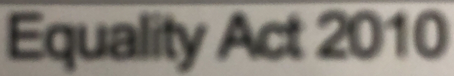 Equality Act 2010