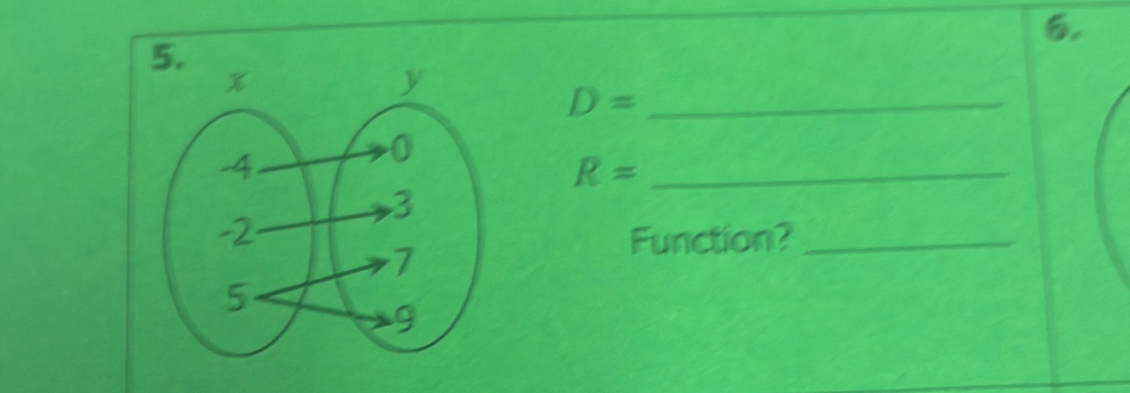 D= _
R= _ 
Function?_