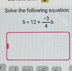 Solve the following equation:
2 f(x) ν