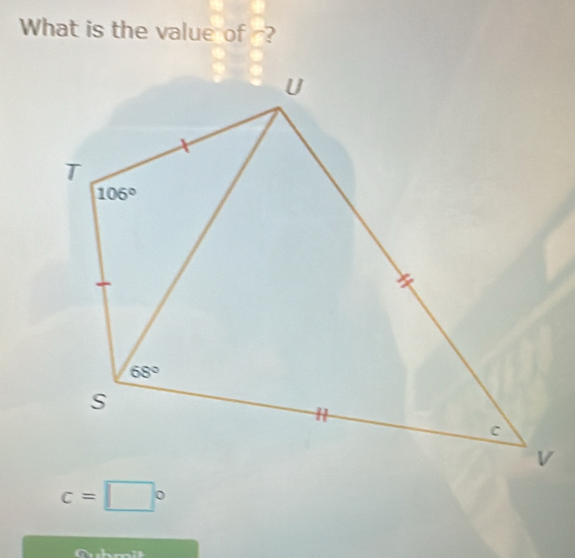 What is the value of ?
c=□°
Ohmi