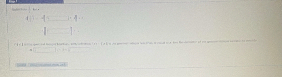 Solved: dubstitute 3/2 bc p( 3/2 )=-3[(x_ +3]+3 A 1 ||+1 a
