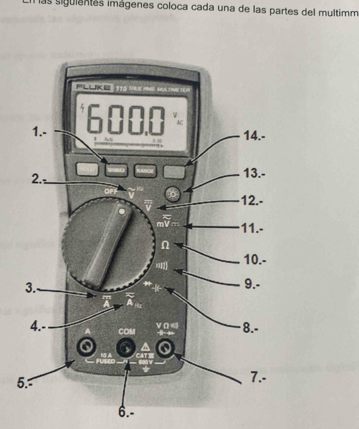 as siguientes imágenes coloca cada una de las partes del multimm 
5 
6.-