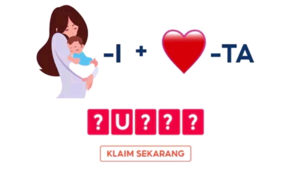 + -TA 
? |U| ? ? ? 
KLAIM SEKARANG