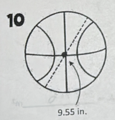 10
9.55 in.