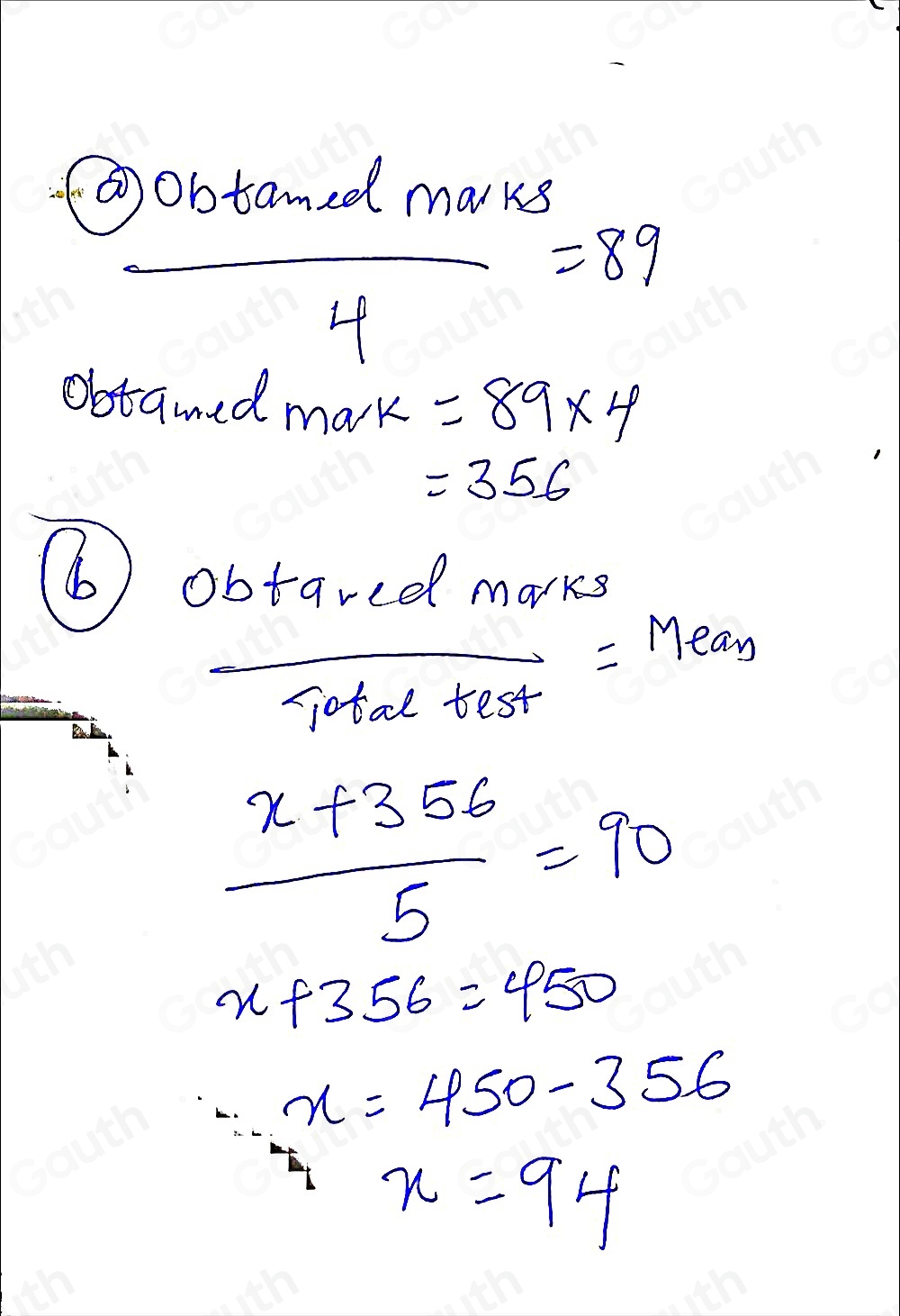 Solved: Marissa has taken four 100 -point tests in math this semester ...
