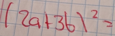 (2a+36)^2=