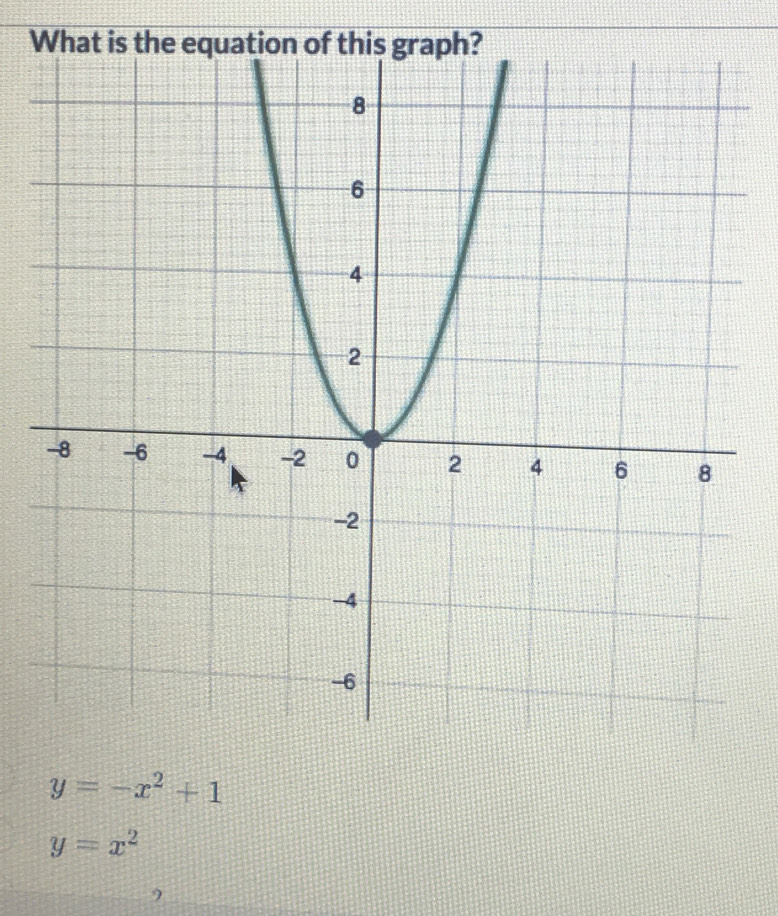 y=-x^2+1
y=x^2
9