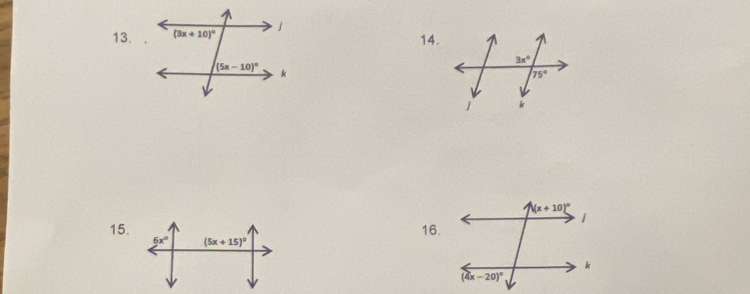 6x° (5x+15)^circ 