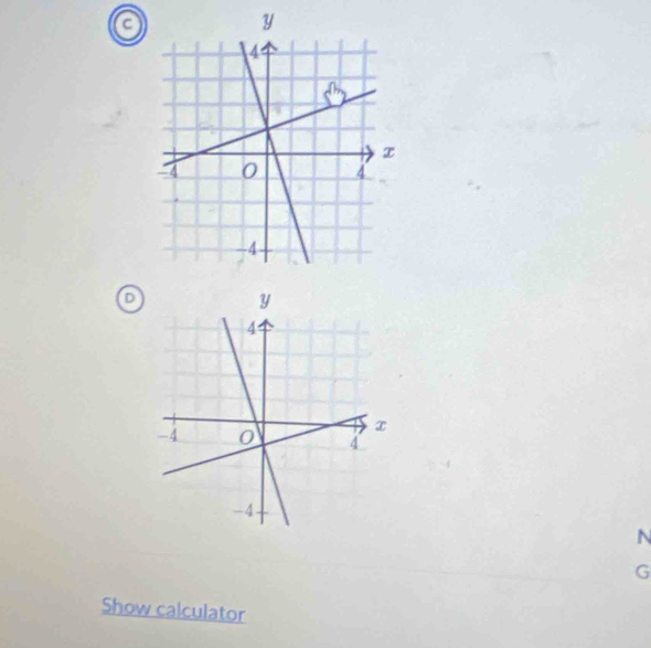 a
D
N
G
Show calculator