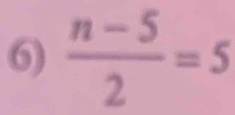  (n-5)/2 =5