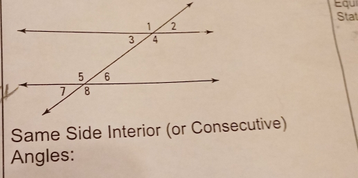 Equi 
Stat 
Angles: