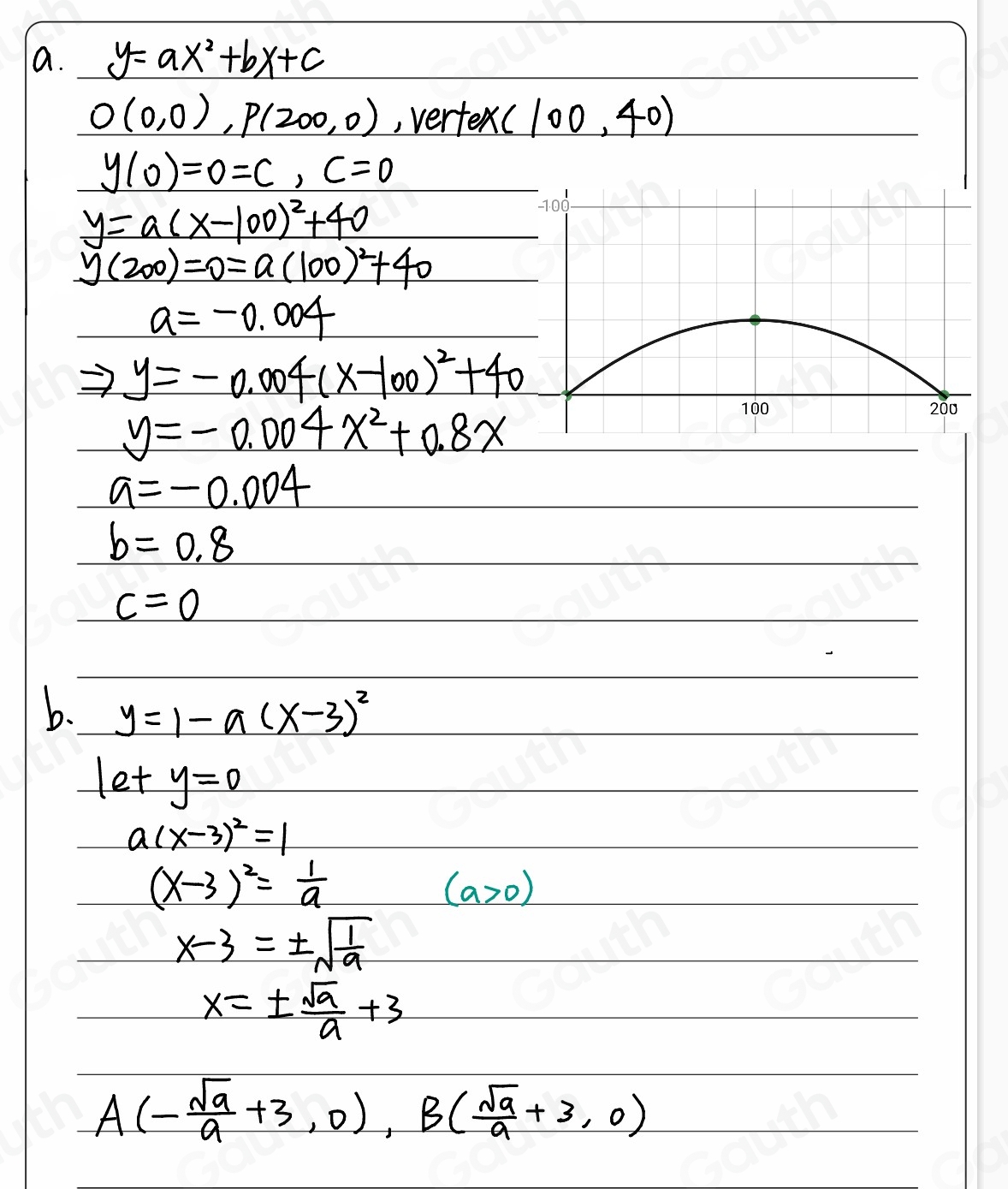 Solved: [3+3=6 QUESTION 1 marks] a. A bridge is built across a river ...