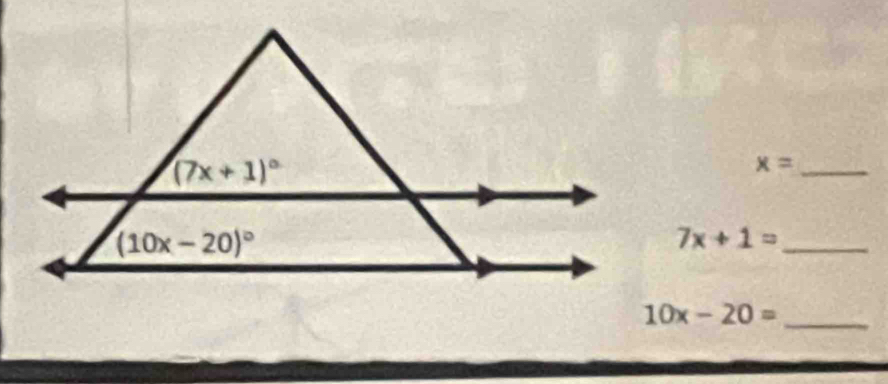 x=
_ 7x+1=
_ 10x-20=