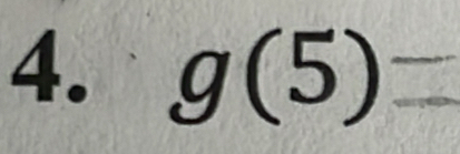 g(5)