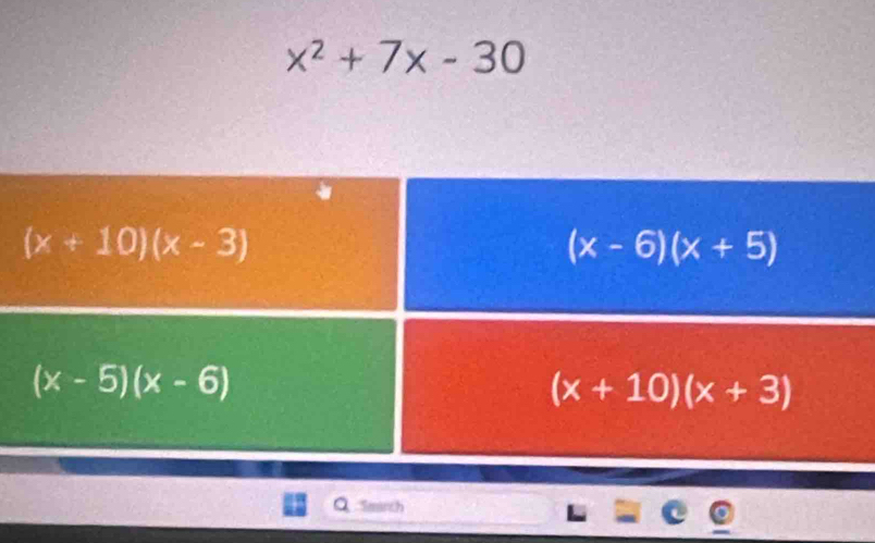 x^2+7x-30
Search