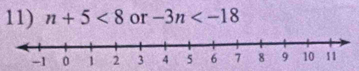 n+5<8</tex> or -3n